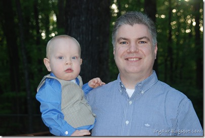 Mike and dad!