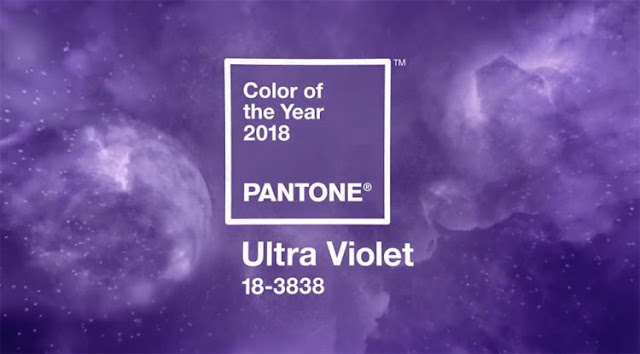 Ultraviolet cor do ano pantone