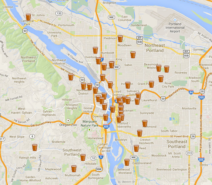 http://www.portlandbeer.org/breweries/map/