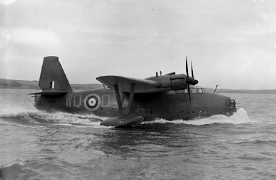 Saunders Roe S.36 Lerwick L7265 WQQ of 209 Squadron RAF in Wig Bay
