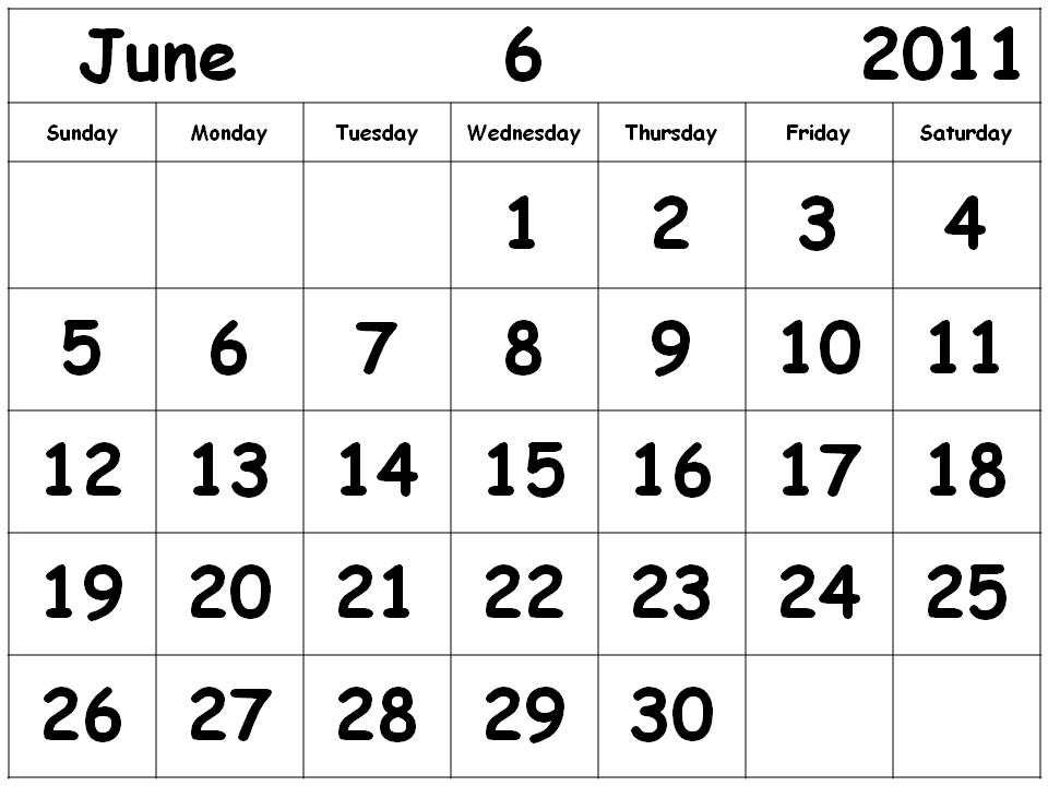 calendar 2011 template. Free Monthly 2011 Calendar