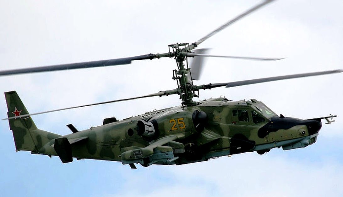  GAMBAR  PESAWAT TERBANG Helikopter tempur Kamov Ka 50 