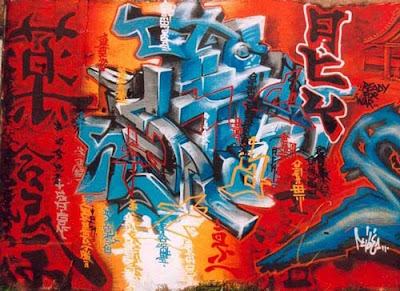 Chinese Graffiti Alphabet Letters3