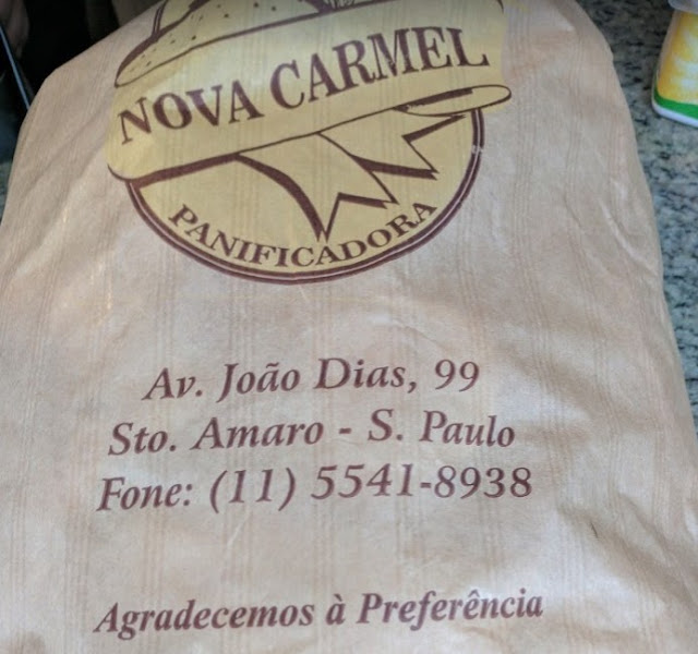 Papel de pão com agradecemos à preferência