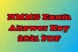 NMMS Exam Answer Key 2021 PDF