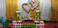 Balon dekorasi pernikahan