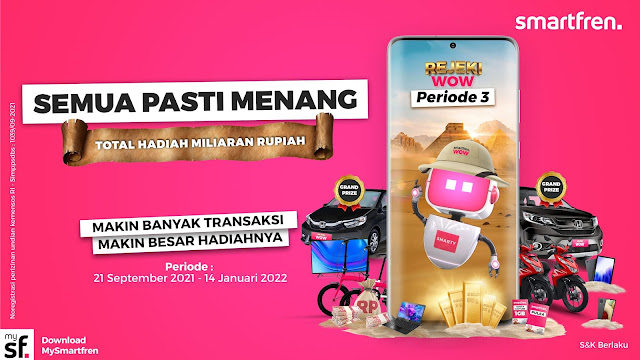 Smartfren Rejeki WOW Periode 3