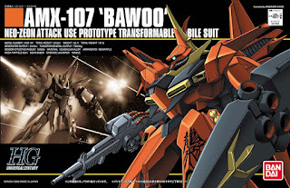 HGUC 1/144 AMX-107 Bawoo, Bandai