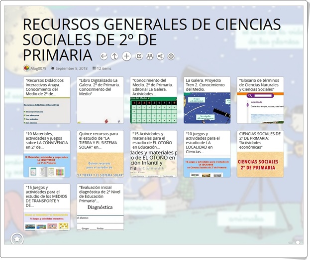 "12 RECURSOS GENERALES DE CIENCIAS SOCIALES DE 2º DE PRIMARIA"