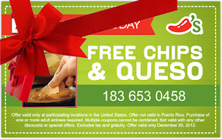 Free Printable Chili's Coupons