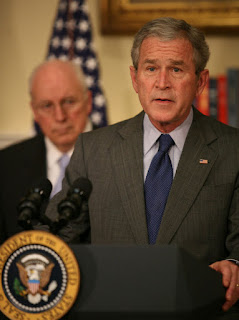 President George W. Bush With Vice President Dick Cheney