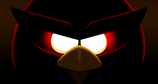 Angry Birds Space New Game Bird with Huge Eyes Wallpaper