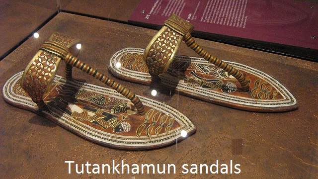 Tutankhamun sandals
