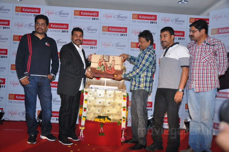 RGV Launches Kalamandir Calendar  Photo Gallery film pics