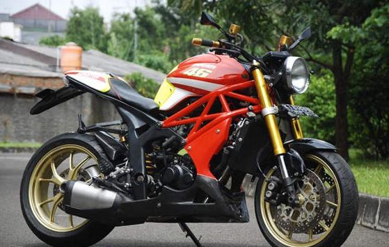 otomotif bike Contoh Modifikasi Honda Tiger