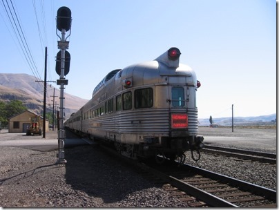 IMG_7755 Chicago, Burlington & Quincy 'California Zephyr' Dome Lounge-Observation 'Silver Solarium' in Wishram, Washington on July 3, 2009