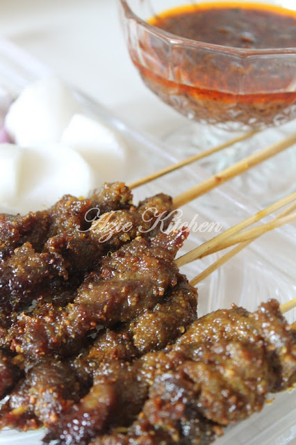 Satay Goreng Yang Mudah Dan Sedap - Azie Kitchen