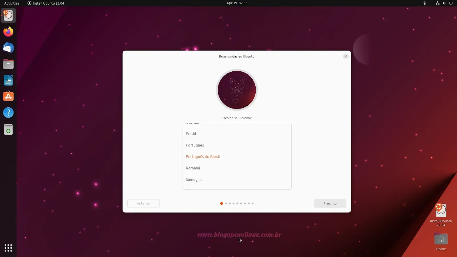 Novo instalador do Ubuntu 23.04 'Lunar Lobster'