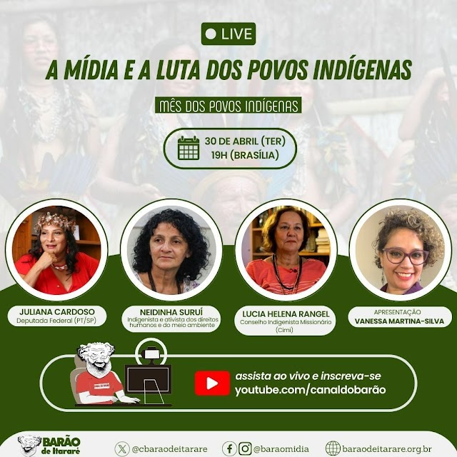 30/4- 19-OS POVOS INDÍGENAS E A MÍDIA