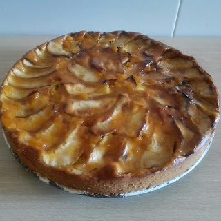 tarta manzana golden horno mermelada albaricoque Siempre hay hueco para el postre