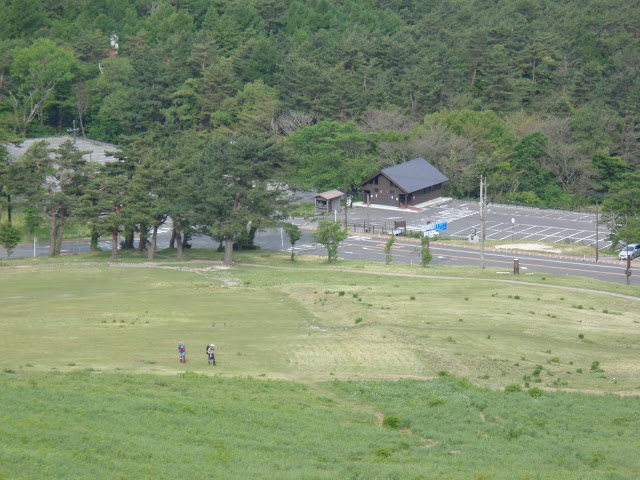 桝水原からの眺め