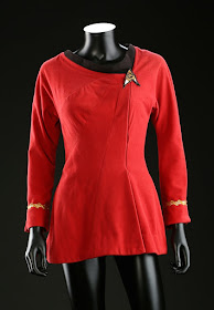 Nichelle Nichols Uhura Starfleet dress Star Trek