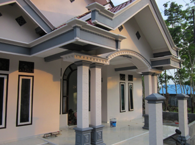  Rumah Tiang Tinggi Moden