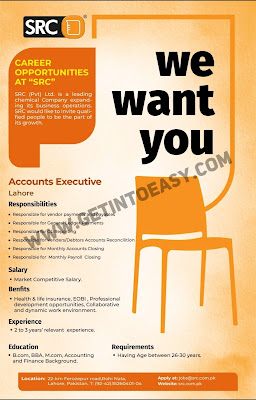 SRC (Pvt) Ltd Jobs 2024 For Executive, Manager & Sales Officer Positions Latest