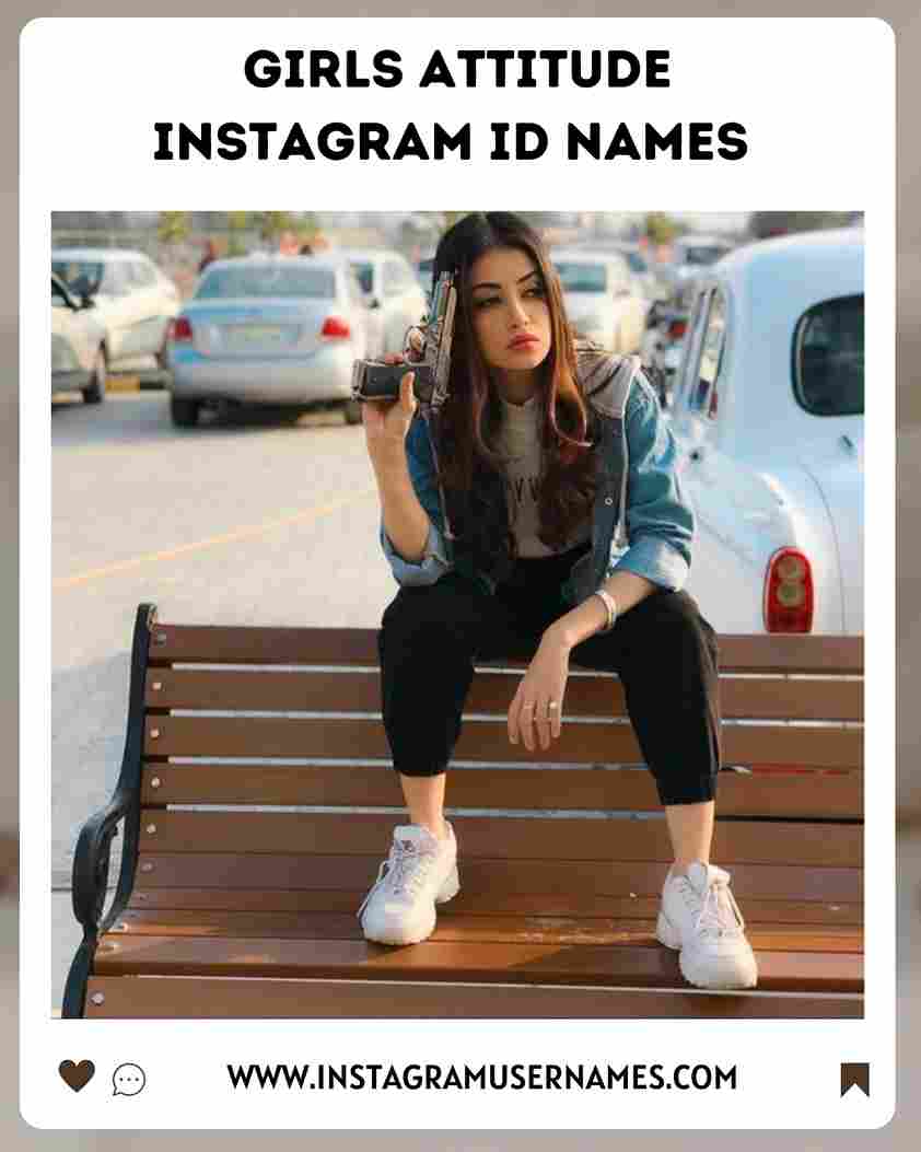 Instagram User Id Names for Girl Attitude
