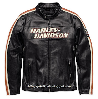 Gaya Jaket Kulit Vintage Harley Davidson