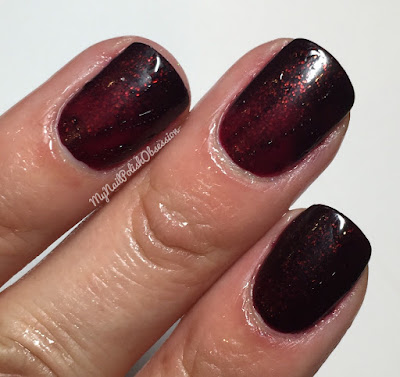 Dreamland Lacquer Inaugural Collection; Valentine's Day Trio - Great Romances, 2016 - Burned Jam In Vermont