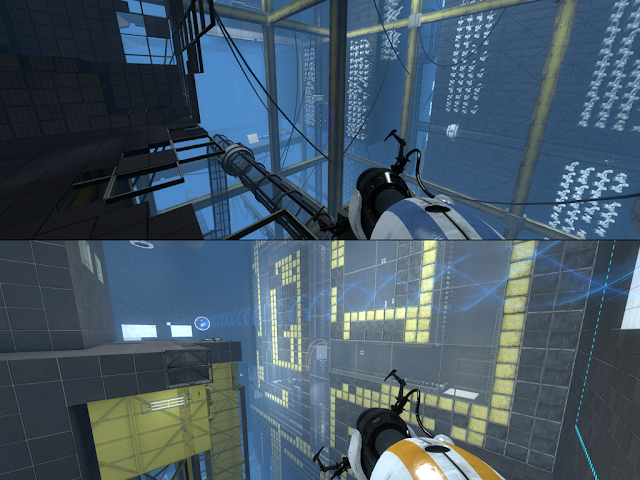 Portal 2 multiplayer screenshot