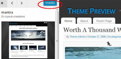 Come installare un tema su wordpress