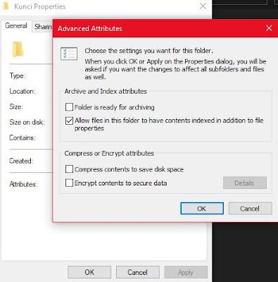 Cara Mengunci Folder dengan Mengatur Enkripsi Folder