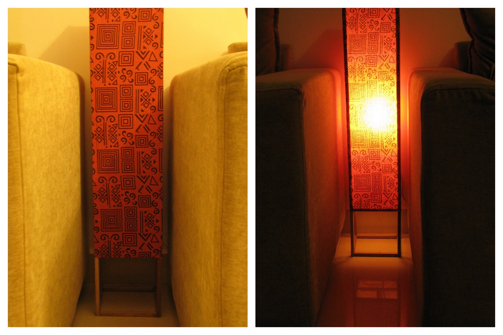 Fabric Floor Lamp - Indian Woodworking,DIY,Arts,Crafts Blog