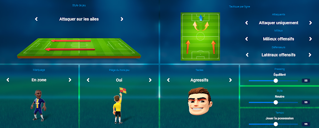 online soccer manager tactique 4-3-3