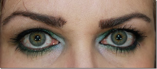 Fall Green FOTD eyes