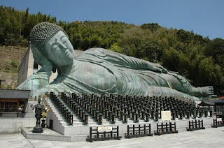 budha tidur di jepang