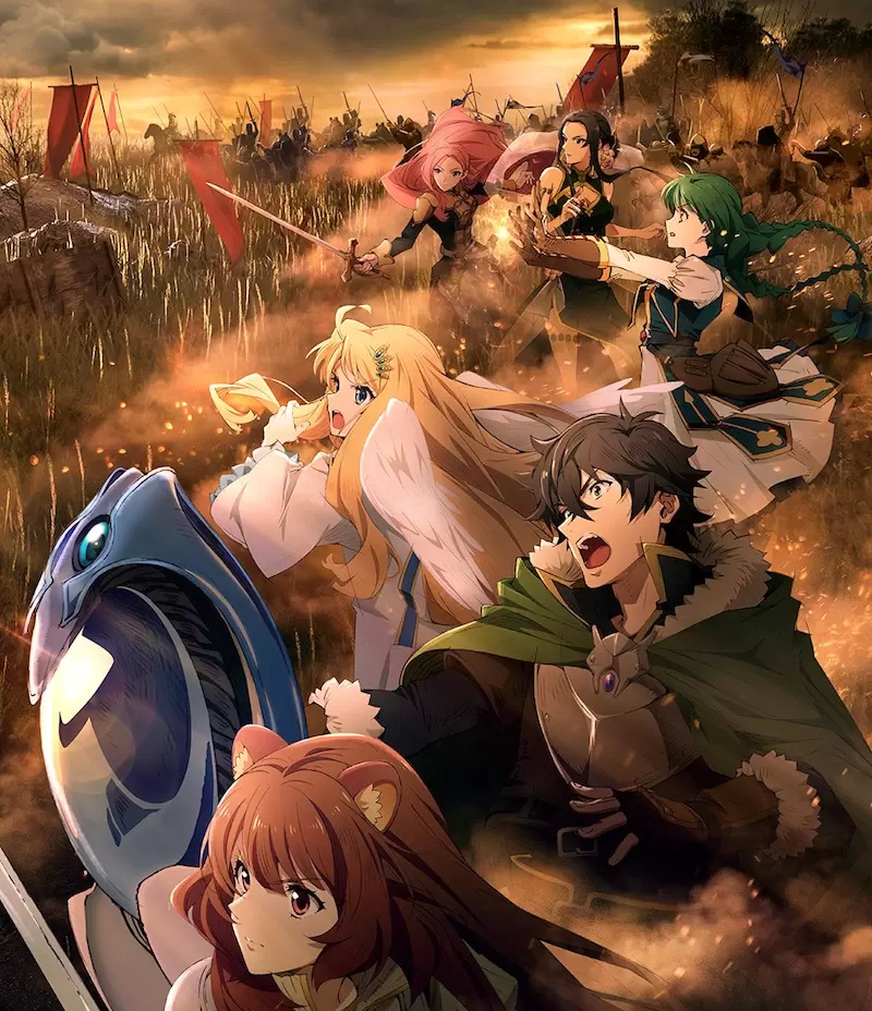 The Rising of the Shield Hero, anime feito em coprodução com a Crunchyroll,  ganha anúncio de territórios, ilustração e vídeo oficiais - Crunchyroll  Notícias
