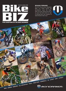 BikeBiz. For everyone in the bike business 84 - January 2013 | ISSN 1476-1505 | TRUE PDF | Mensile | Professionisti | Biciclette | Distribuzione | Tecnologia
BikeBiz delivers trade information to the entire cycle industry every day. It is highly regarded within the industry, from store manager to senior exec.
BikeBiz focuses on the information readers need in order to benefit their business.
From product updates to marketing messages and serious industry issues, only BikeBiz has complete trust and total reach within the trade.