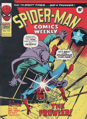 Spider-Man Comics Weekly #124, the Prowler