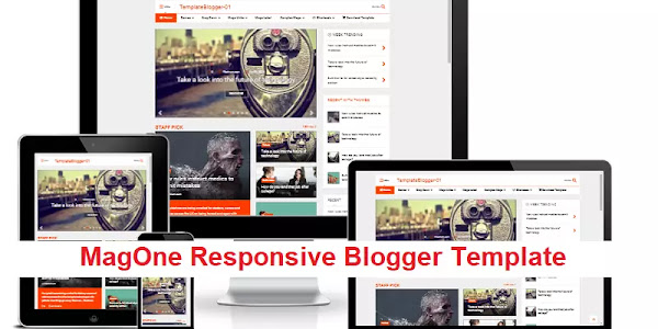 MagOne v6.9.53 Responsive Blogger Template Free Download
