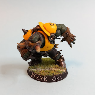 Black Orc Blood Bowl team for Warhammer