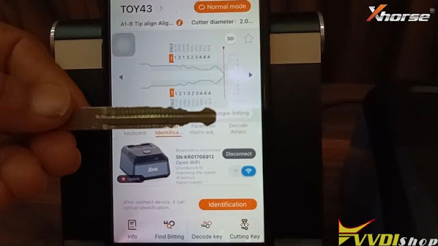 Xhorse Key Reader Identify 7 Car Keys Fast  11
