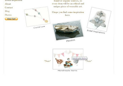 website update - handmade, website, update, handmade, items, surf jewels