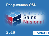 Pengumuman OSN SMP Tahun 2018 Seleksi Tingkat Provinsi