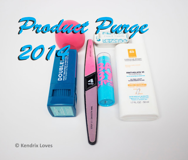 Annual Product Purge 2014