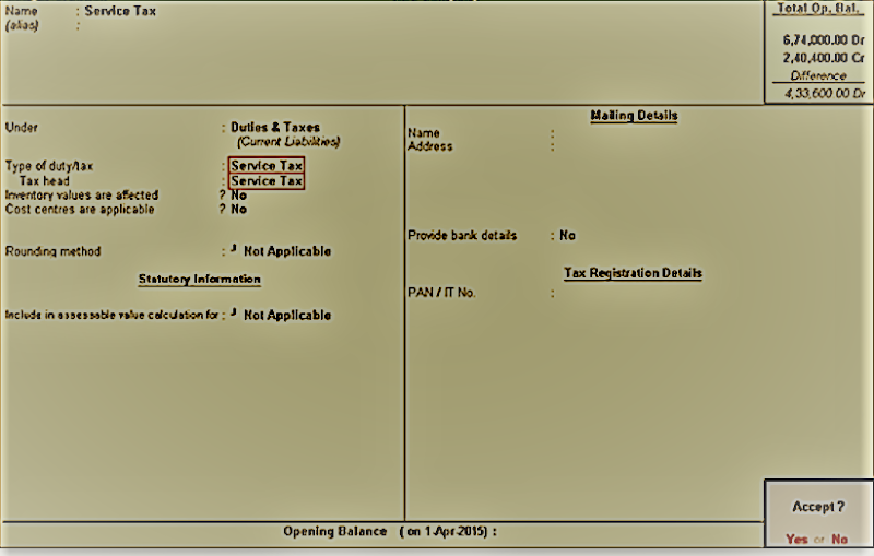 service tax in tally erp 9 in hindi pdf