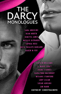 Book Cover: The Darcy Monologues, Edited by Christina Boyd