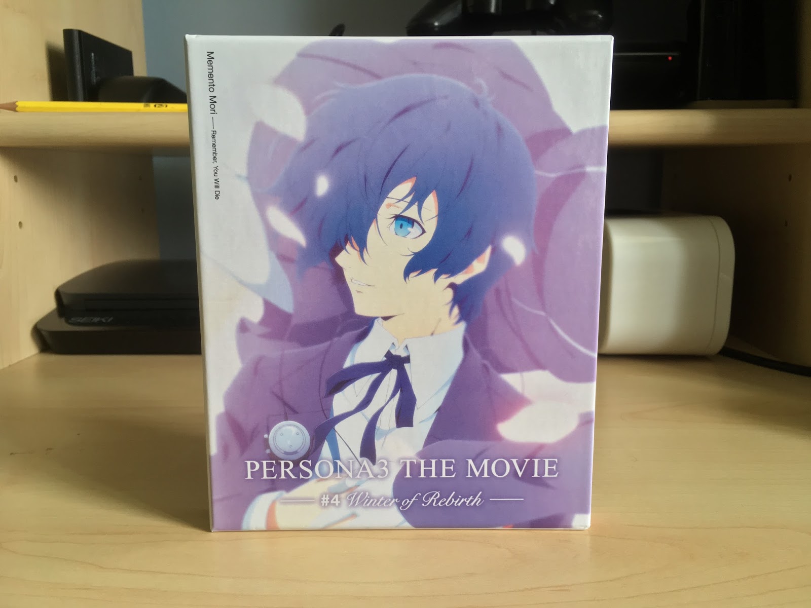 Unboxing Uk Persona 3 The Movie 4 Winter Of Rebirth Collector S Edition Dvd Portal Bj